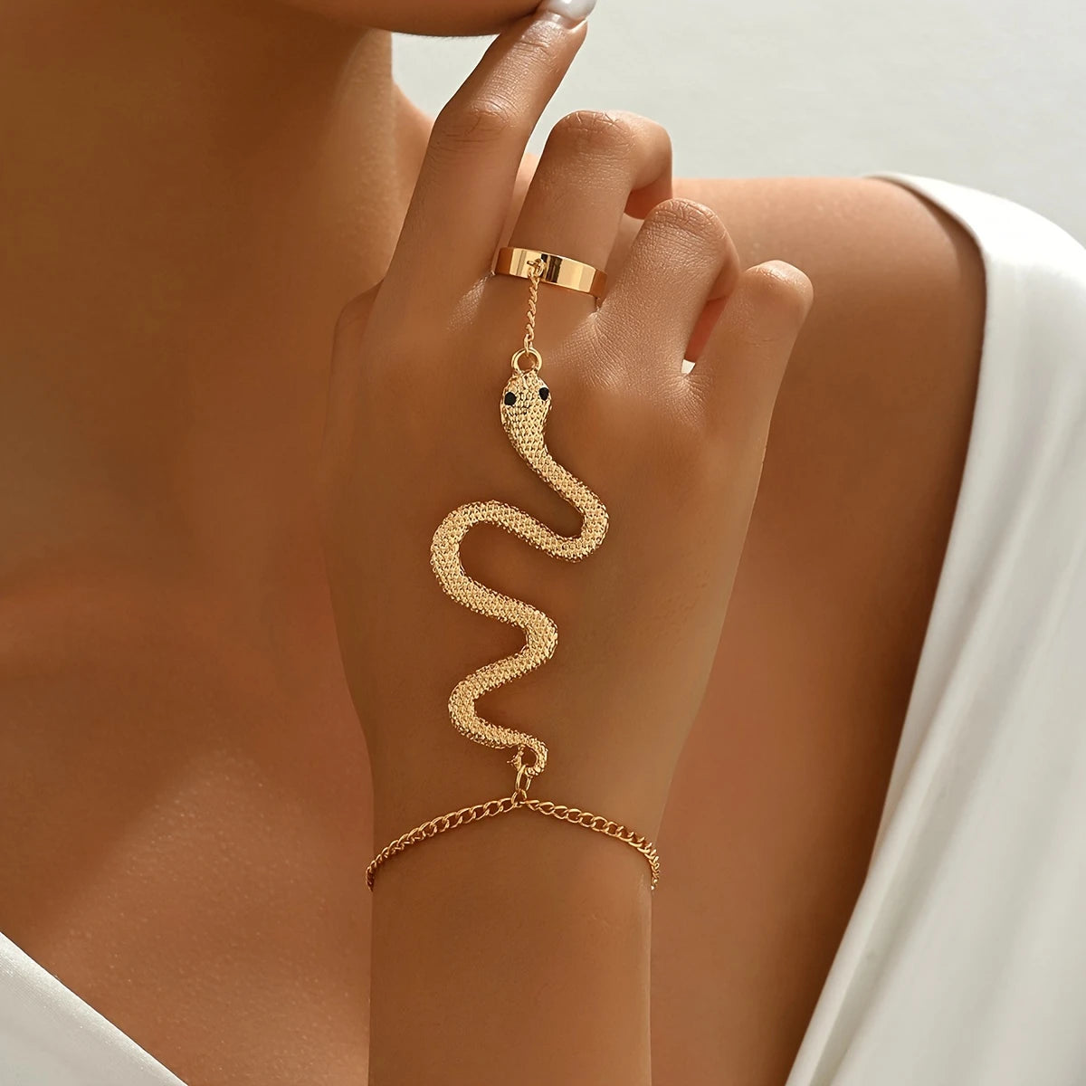 Bracelet or Serpent (Fantaisie)