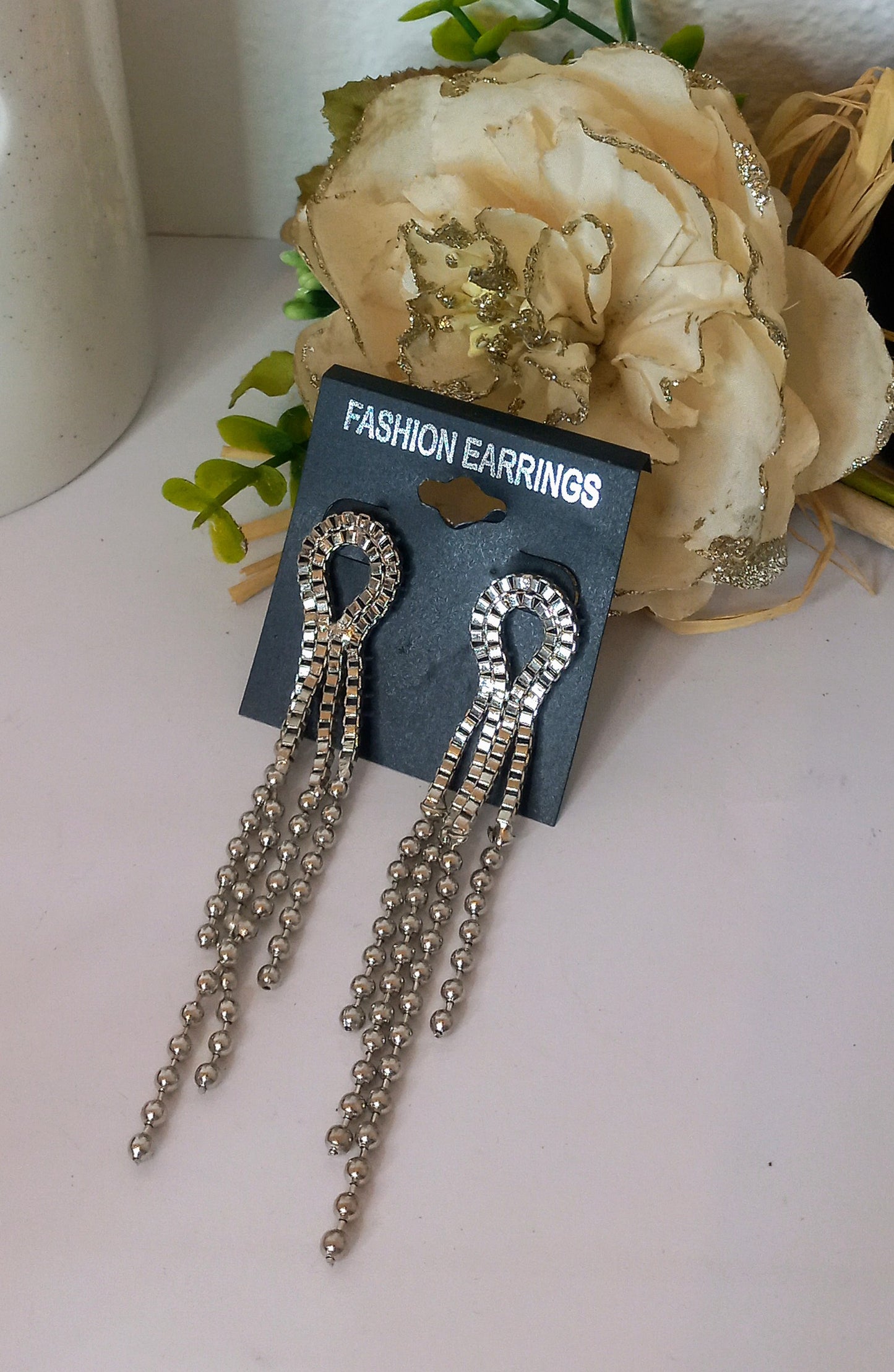 Boucle d'oreille pendante (Fantaisie) BO19424