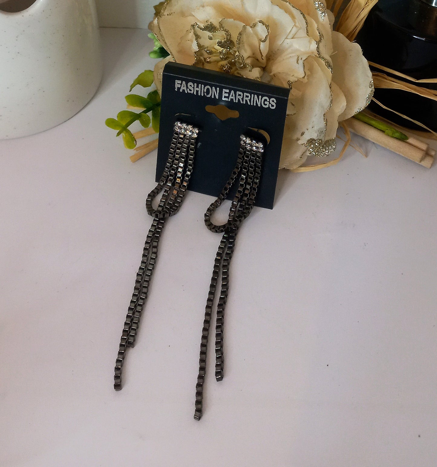 Boucle d'oreille pendante (Fantaisie) BO22524