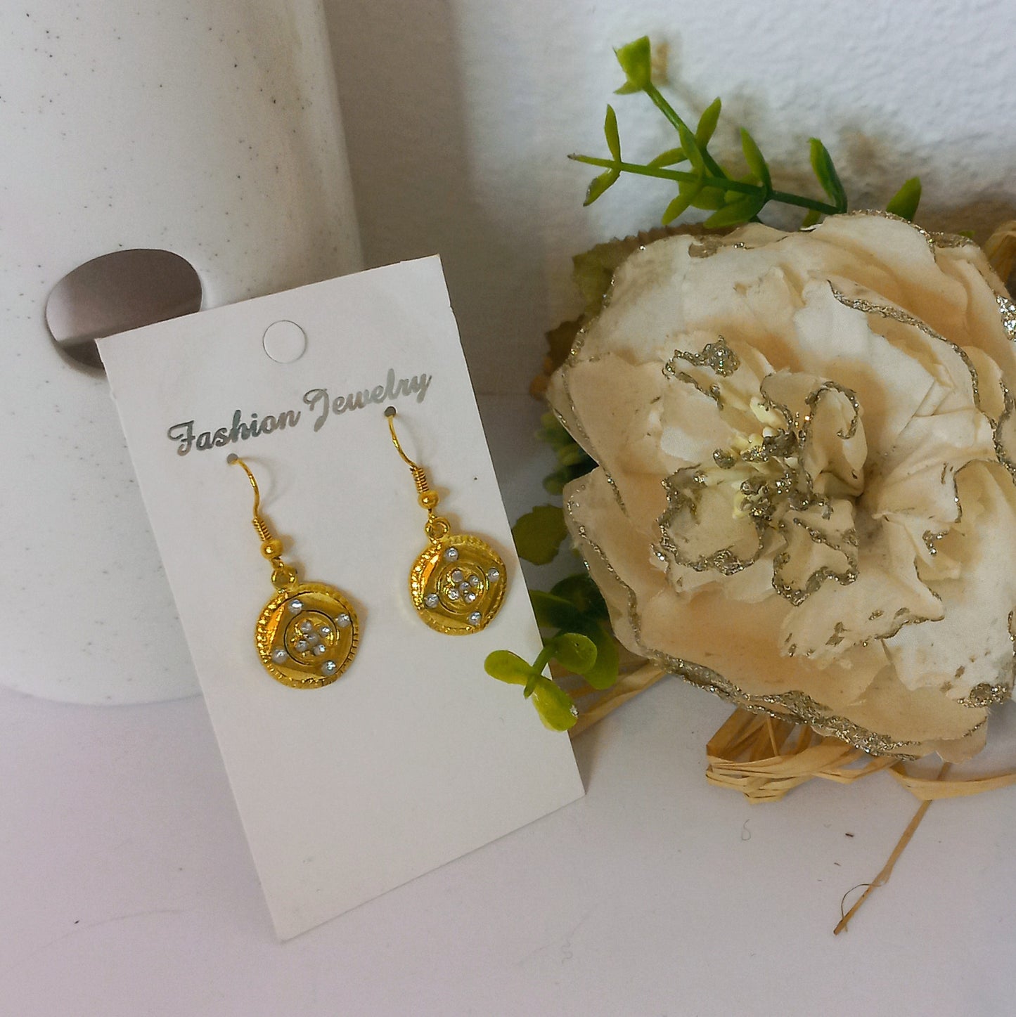 Boucle d'oreille or (Fantaisie) BO20324