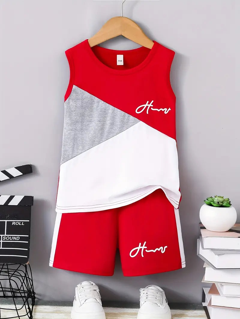 Ensemble enfant rouge