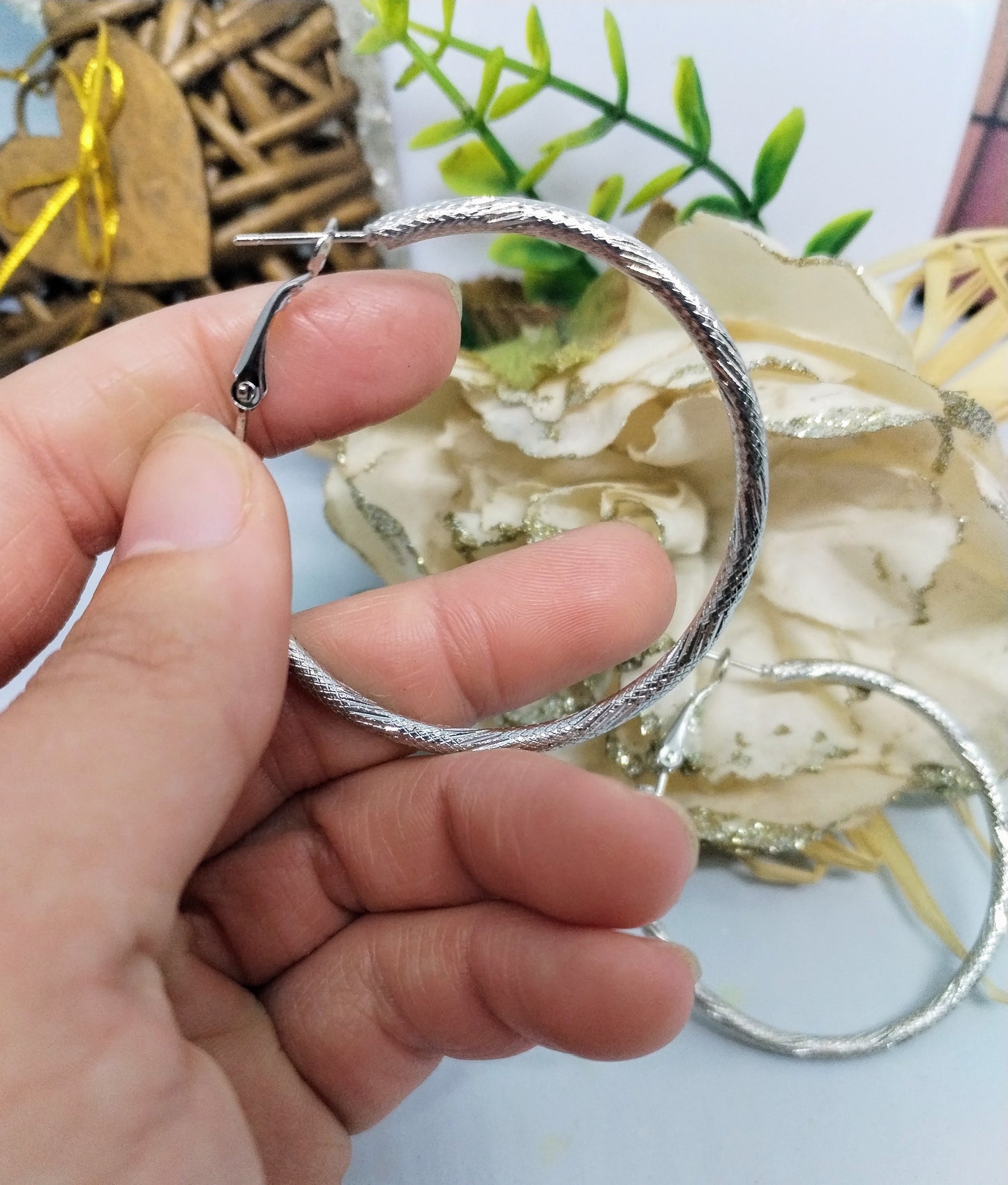 Créole argent (fantaisie) BO22224