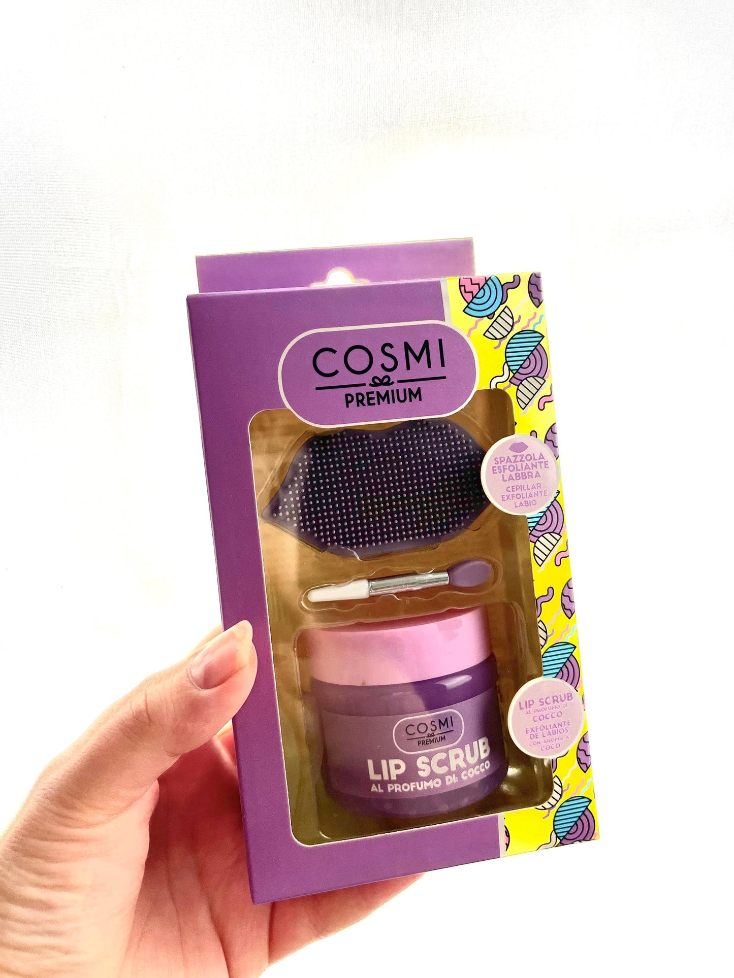Gommage pour Lèvres senteur noix de coco