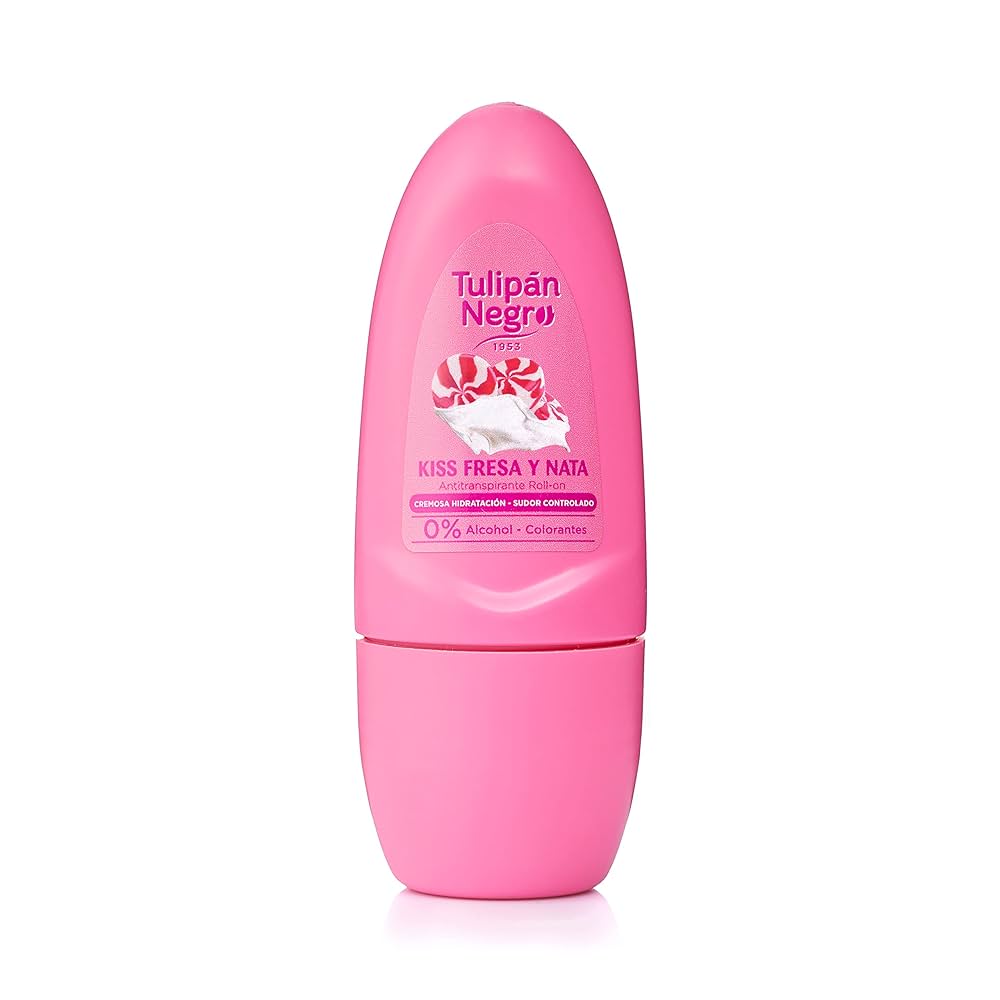 Déodorant anti transpirant Roll on - senteur fraise et crème