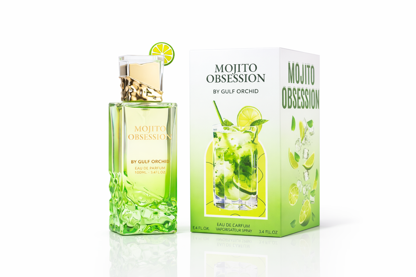Parfum Mojito Obsession – Eau de Parfum 100ml (Unisexe) – Fraîcheur citronnée & estivale