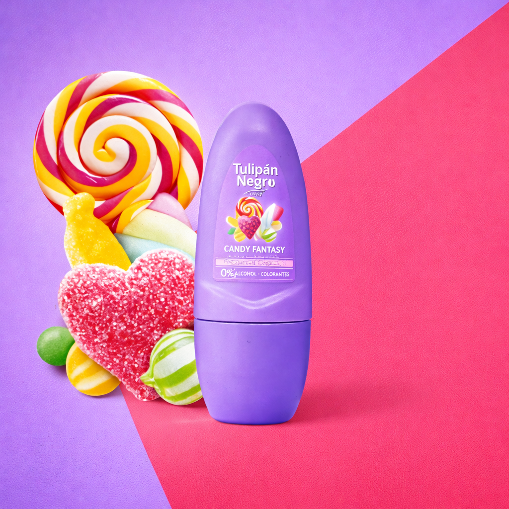 Déodorant roll on Bonbon - Anti-transpirant parfum sucré longue tenue