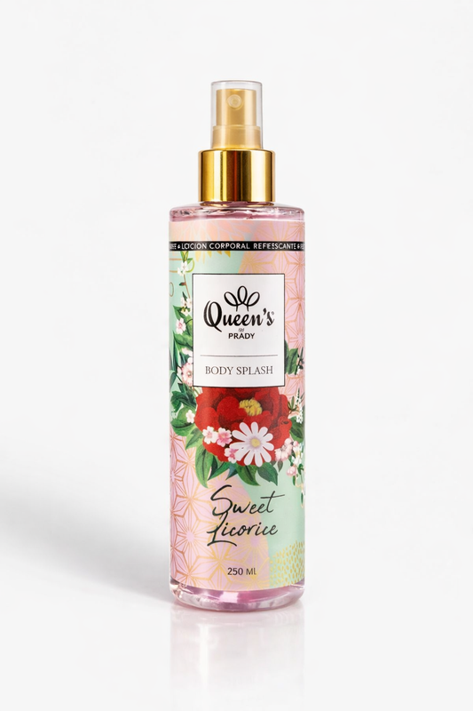 Brume corporelle Sweet Licorice - Inspiration Black opium femme 250ML