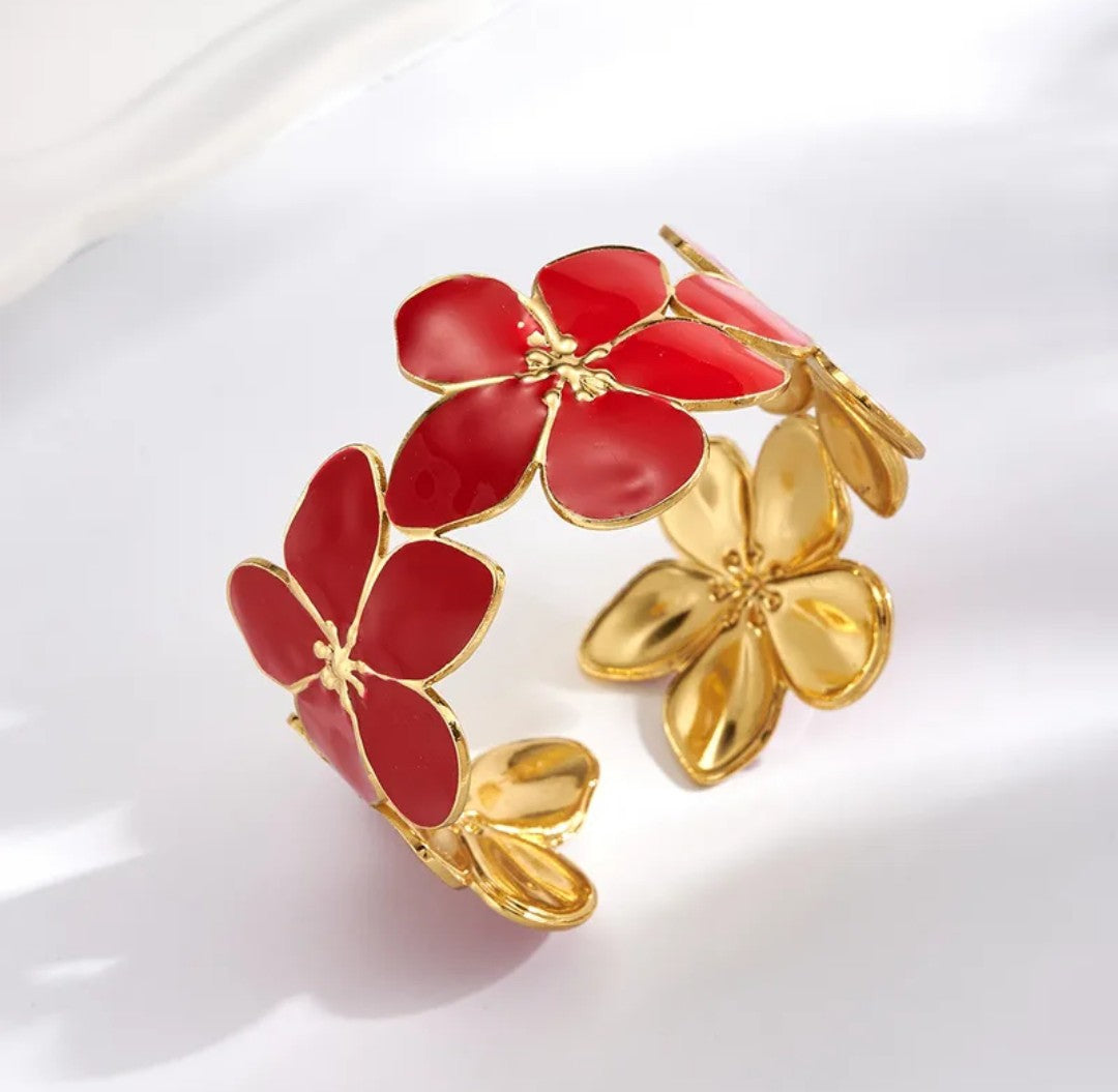 Bracelet Elisa - Fleur Dorée Bohème
