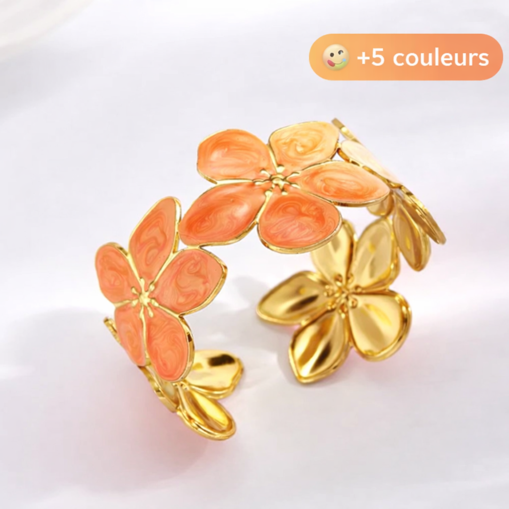 Bracelet Elisa - Fleur Dorée Bohème