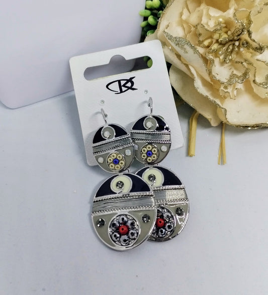 Boucle d'oreille fermoir dormeuse (Fantaisie) BO13124