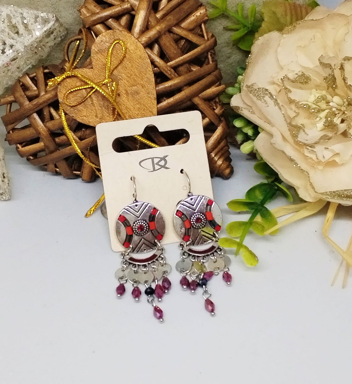 Boucle d'oreille fermoir dormeuse (Fantaisie) BO2325