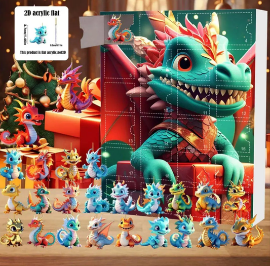 Calendrier de l'avent dragons (en PRÉCOMMANDE)