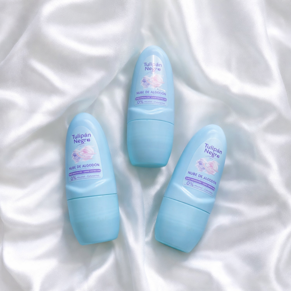 Déodorant roll-on parfum barbe à papa – Anti-transpirant douceur (femme)