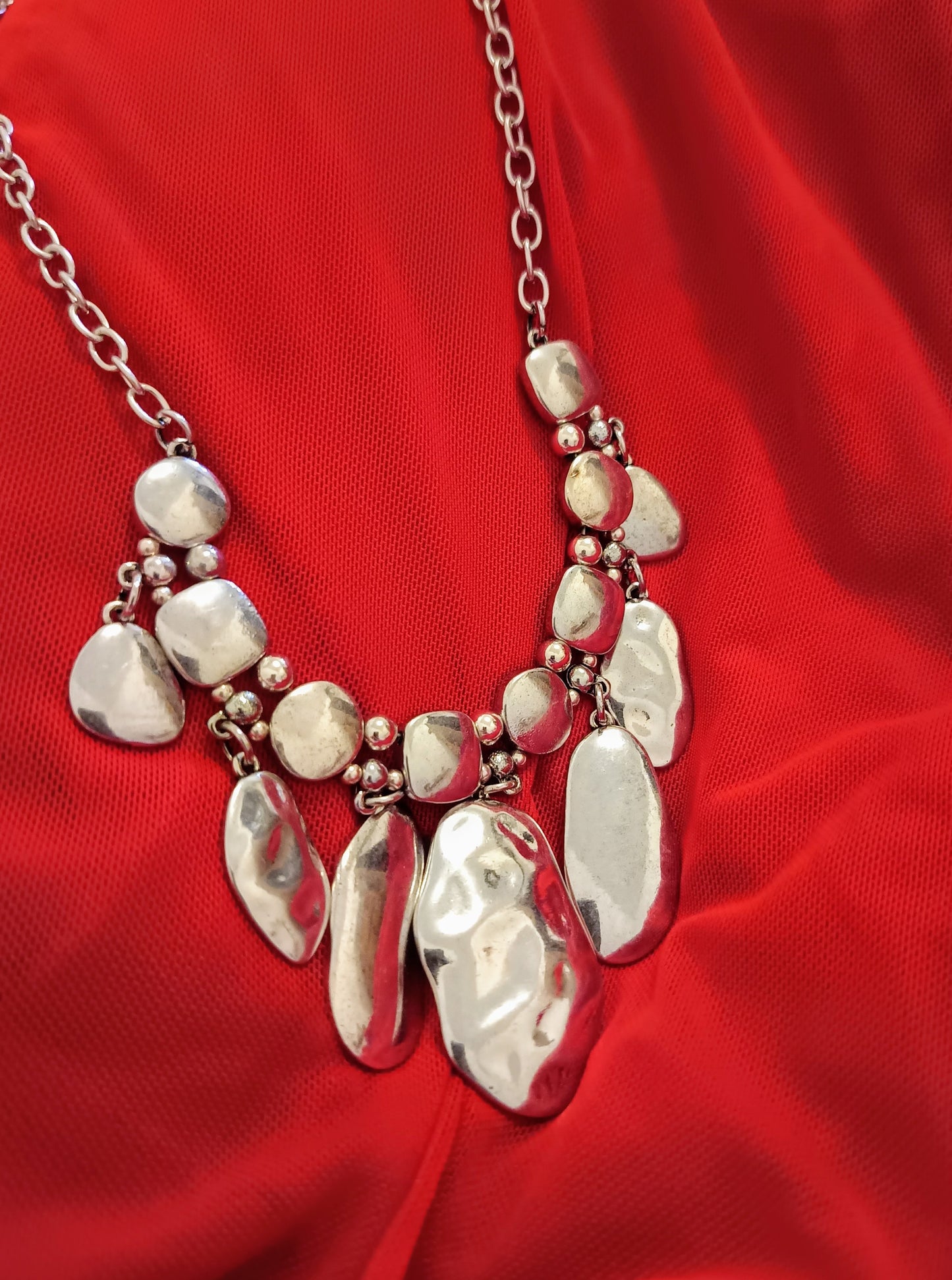Collier réglable argent (Fantaisie)