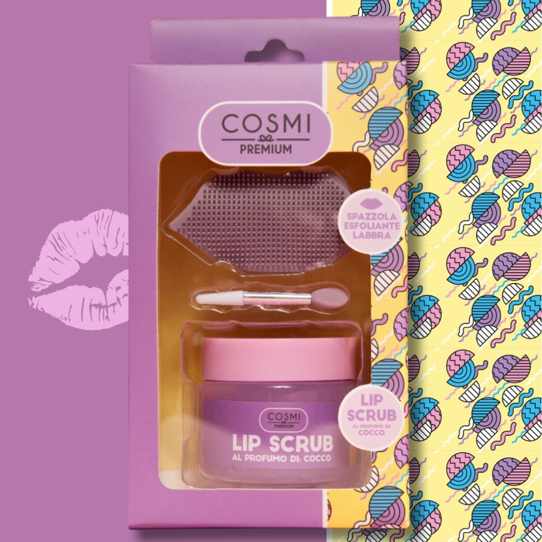 Gommage pour Lèvres senteur noix de coco