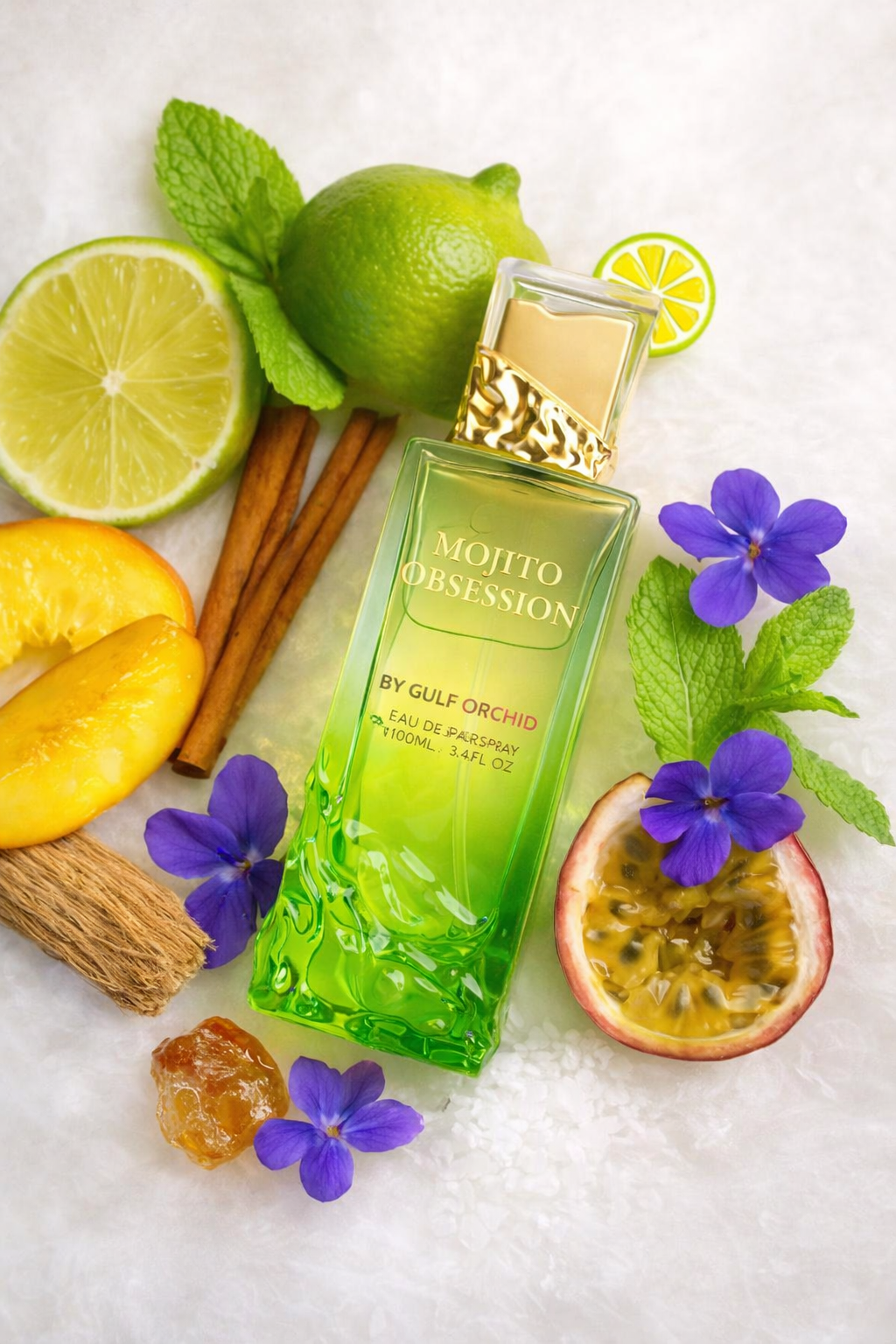 Parfum Mojito Obsession – Eau de Parfum 100ml (Unisexe) – Fraîcheur citronnée & estivale