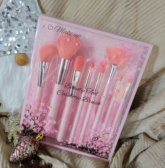 Boîte de 8 Pinceau à maquillage