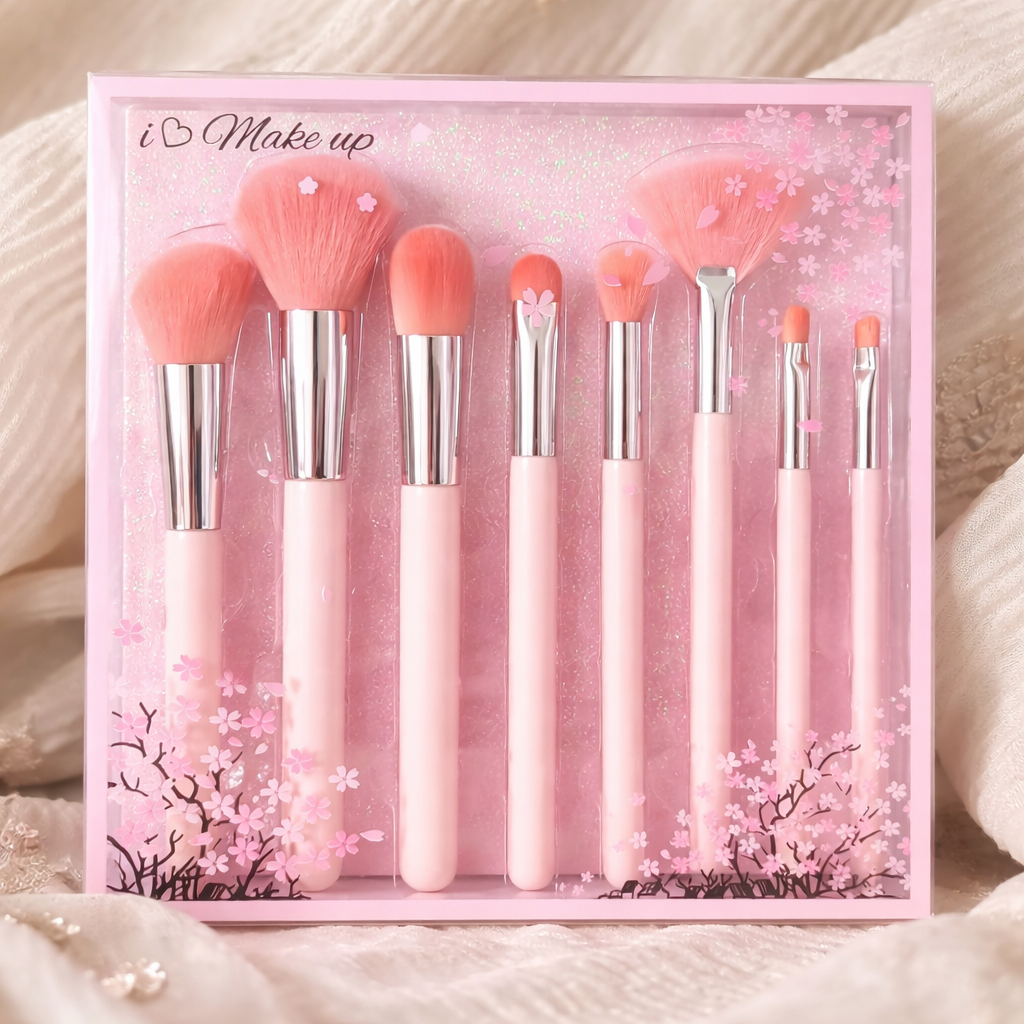 Boîte de 8 Pinceau à maquillage