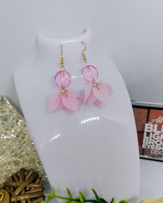 Boucles d'oreilles Rose 5Fantaisie) BO15624