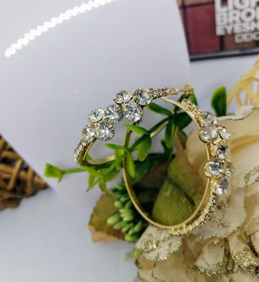 Créole or et strass (fantaisie) BO1725