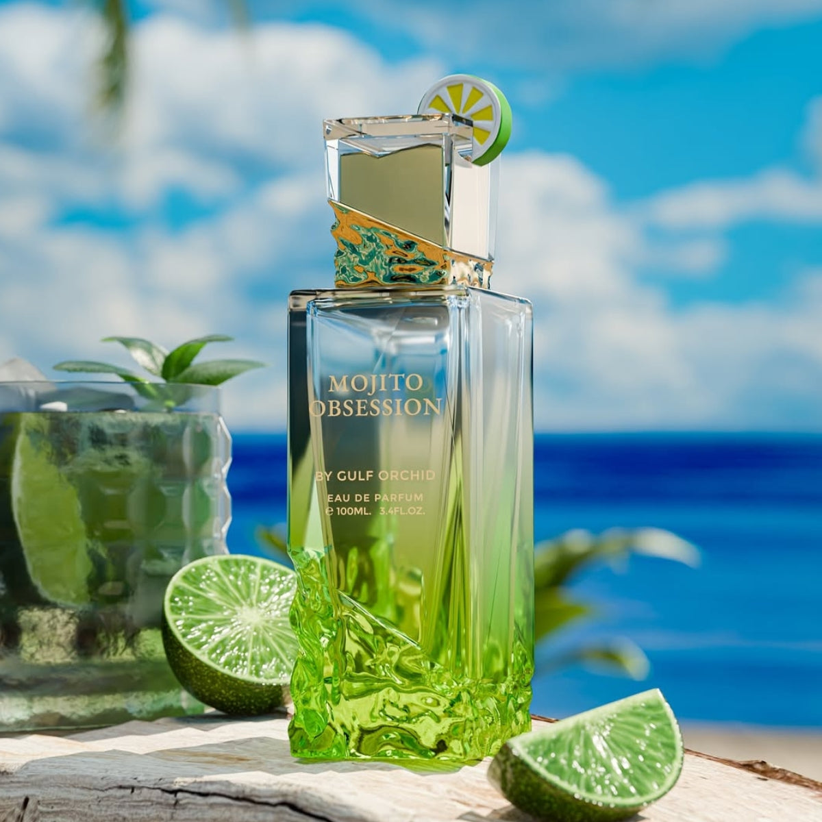 Parfum Mojito Obsession – Eau de Parfum 100ml (Unisexe) – Fraîcheur citronnée & estivale