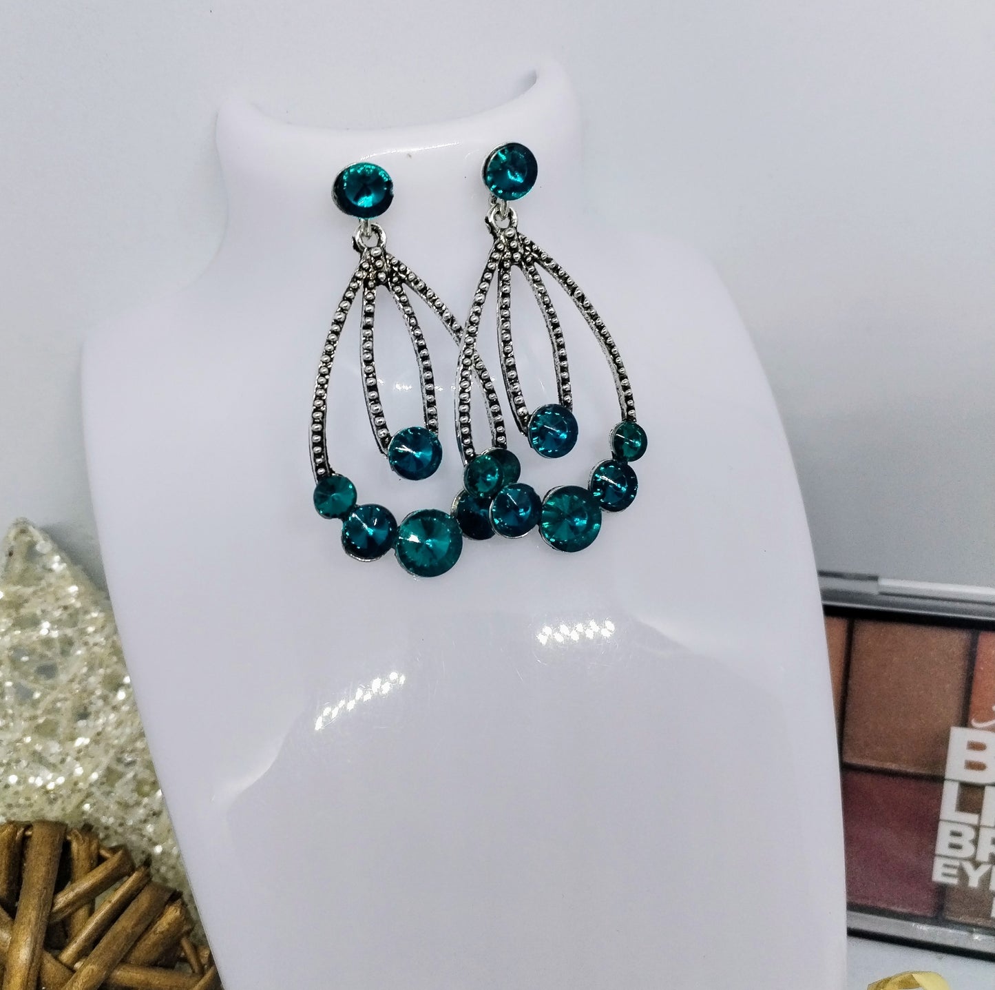 Boucle d'oreille pierre (fantaisie) BO16424