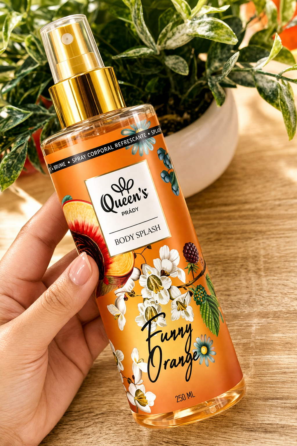 Brume corporelle Funny Orange – Fraîcheur fruitée & énergie vitaminée 🍊