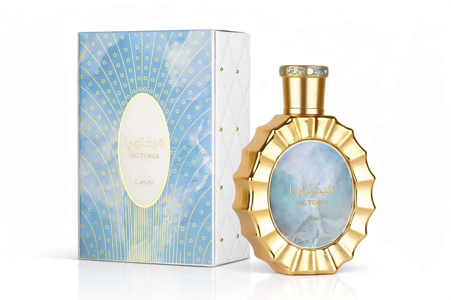 Parfum Victoria Lattafa 100ml – Eau de Parfum femme gourmande vanille citron