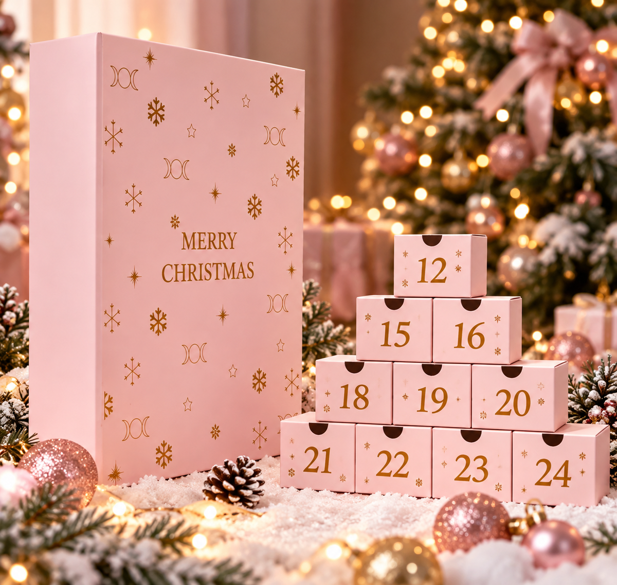✨Calendrier de l'avent Bijoux acier by ED Shopping 24 cases✨